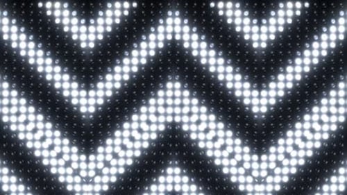 Luzes intermitentes dinâmicas criam uma atmosfera energética de festa ou concerto