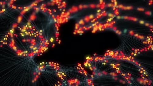 Defocus Glowing Particles Loop