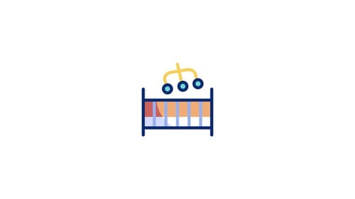 Crib Animated Icon