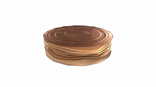 Can Broken 3d object rotating loop