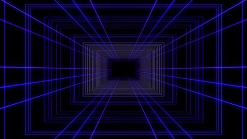 Tunnel Light Led line VJ Background
