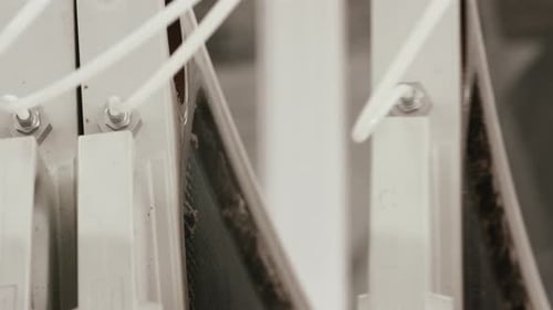 Close Shot of Industrial Metal Equipment