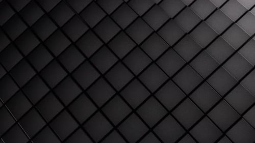 Abstract Geometric Cubes Waving Motion Background Loop