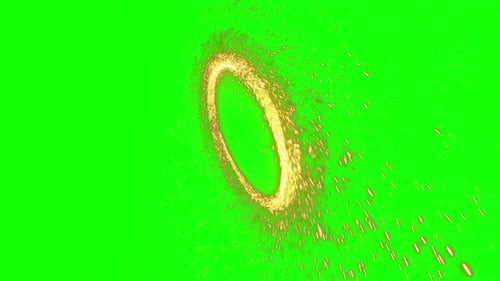 Sparks Show on Green Screen 4K 5