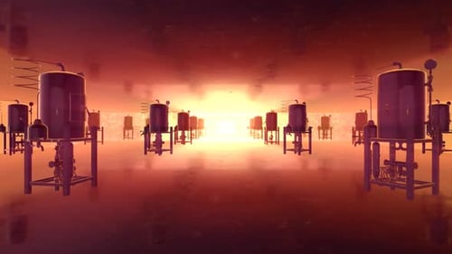 Industrial Reactor Hall