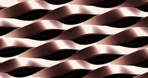 Elegant Fluid Wavy Abstract Motion Background Loop