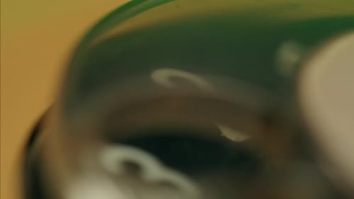 Retro Vintage Phone on Chroma Key Green Screen Rotary Telephone is Displayed on a Wooden Desk Adding