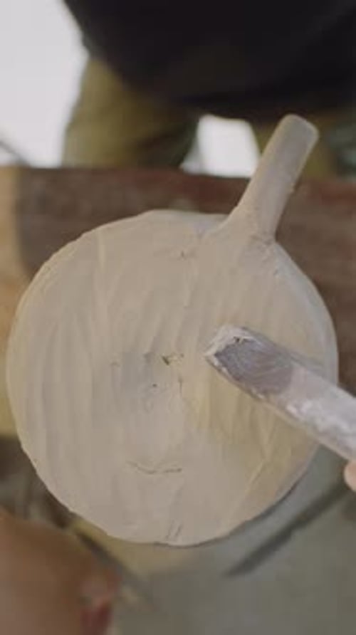 Making Bottom of Ceramic Mug