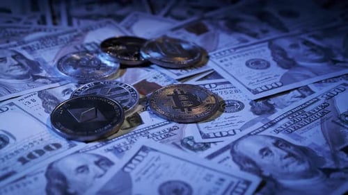 Bitcoin Ethereum and Altcoins Rotate on Bills of 100 Dollars Cryptocurrency