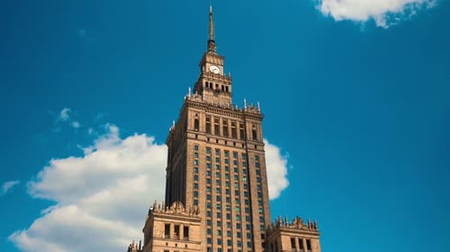 Palace of Culture and Science in Warsaw.