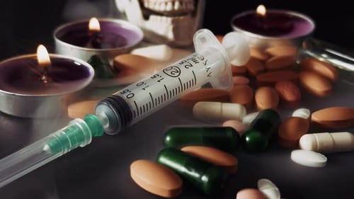 Skeleton And The Medicine Pharmacy Pills 5