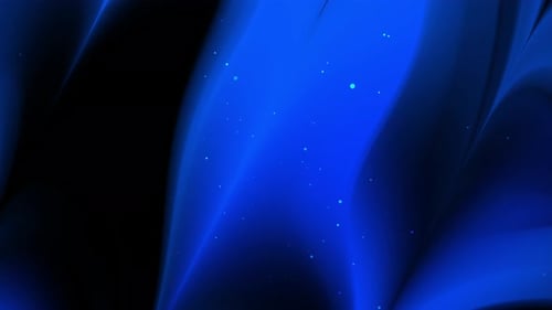 Seamless Abstract Blue Fluid Waves Background Animation