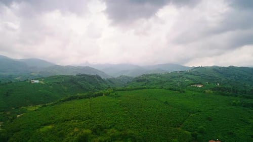 Mountain and Clouds