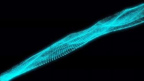 Particles lines Background