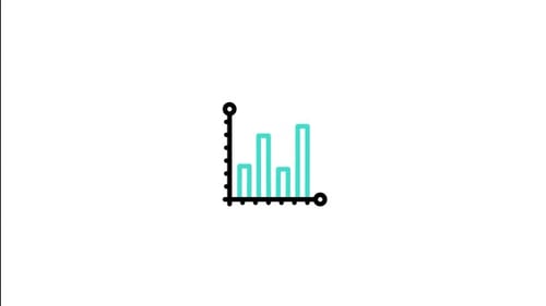 Analysis Graph Animated Icon