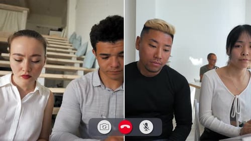 Creative Collaboration Between Students in Online Learning Session