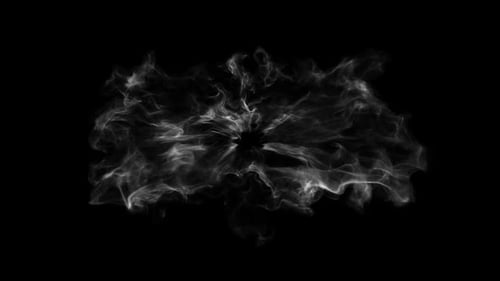 Shockwave animation element design on black background