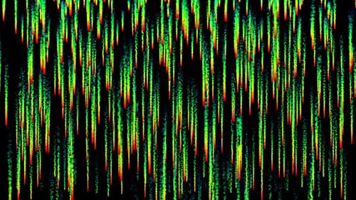 Particles Rain Background Loop V2