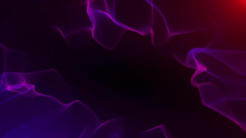 Abstract Purple Red Smoke Waves