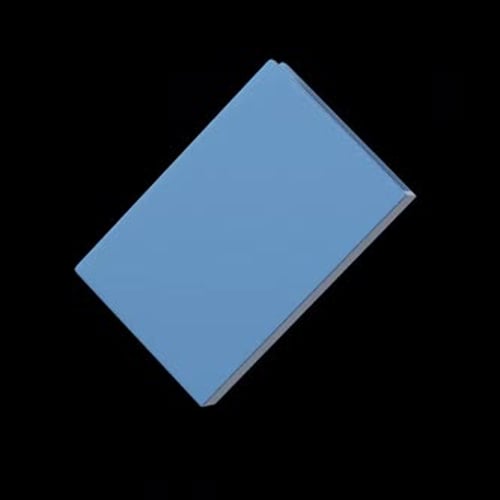 3D Animated Book Opening with Pages Turning and Bookmark