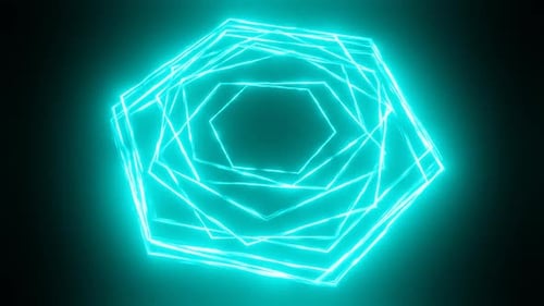 Cyan Doctor Strange Runes Background Loop Animation In 1080Hd