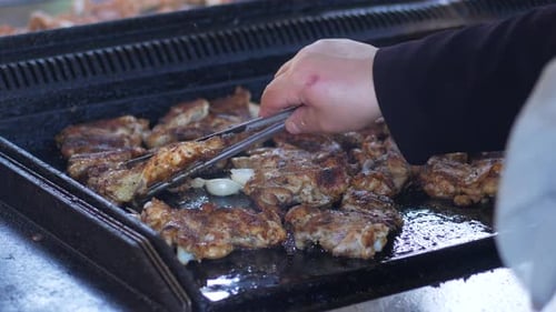 Enjoy Grilling Absolutely Delicious Meat on a Barbecue Grill for a Fantastic Outdoor Meal