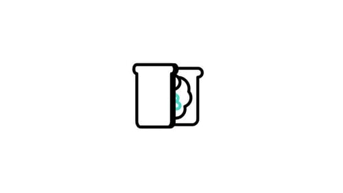 Minimalist Animated Food and Beverage Line Icons