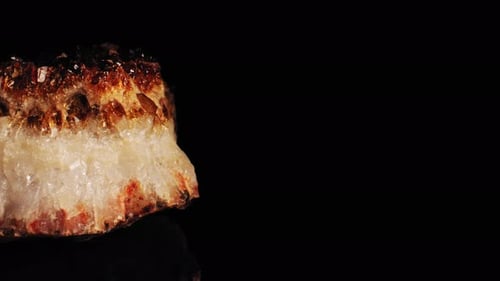 Citrine Quartz Gem Close Up