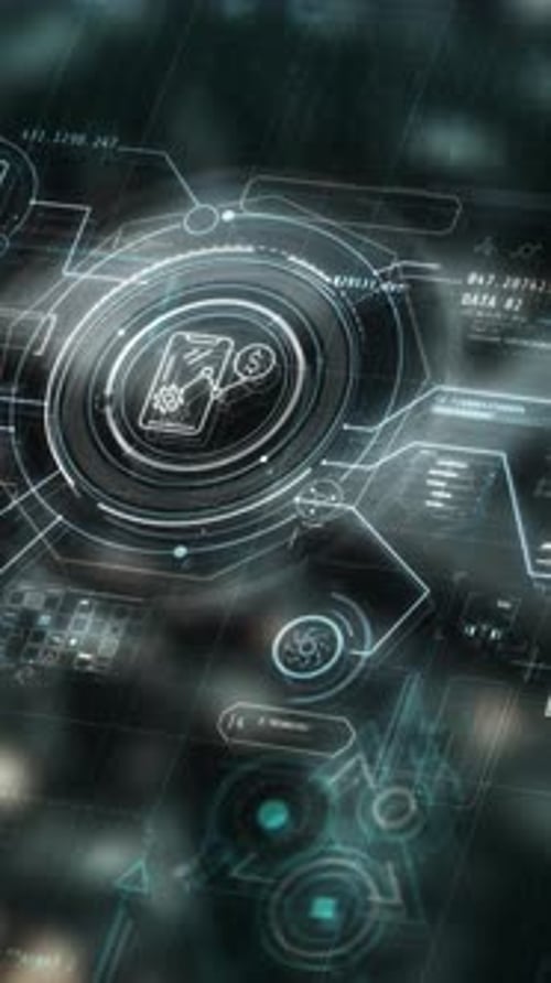 Infographics of Managing Financial Instruments From a Smartphone