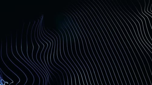 Blaue Partikel — Tech Pulse Tunnel