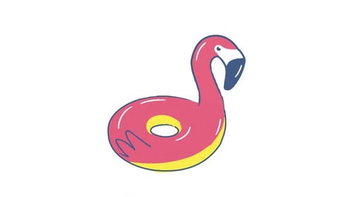 Flamingo Alpha Animation