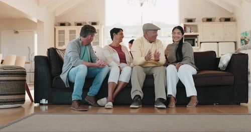 Family Enjoys Quality Time Together at Home