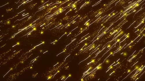 Fire Particles Background