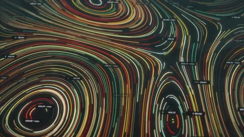 Illuminate-Kollektion: Kreisförmiges Umgebungslicht tritt beim Ein- und Ausblenden in Orange- und Blautönen aus