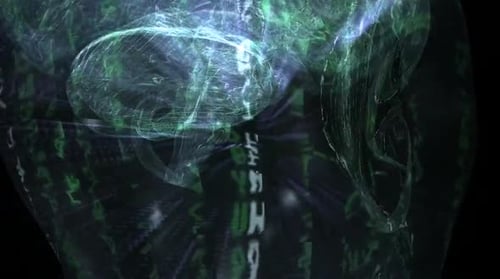 Complex Brain-Like Structure – Sci-Fi Digital Visualization