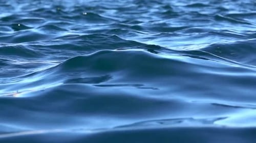 Abstract gentle sea waves background. Beautiful beach ,Aerial drone footage