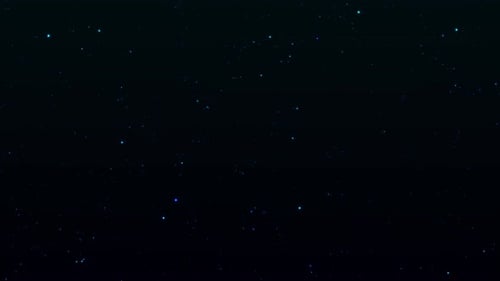Twinkling Stars Particle Glitter Background Loop