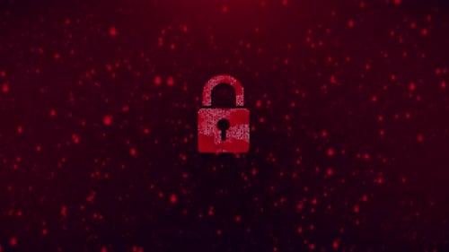 Secure Access System Concept Business Financial Warranty for Investment Antivirus Concept Technology