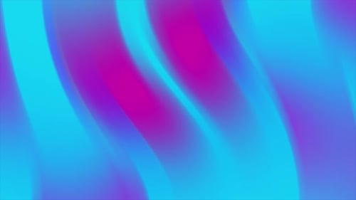 Abstract Fluid Gradient Waves Background Animation Loop