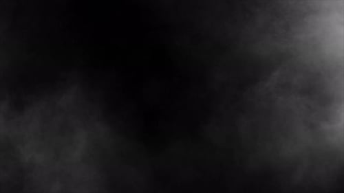 Animated Dark Smoke and Fog Abstract Background