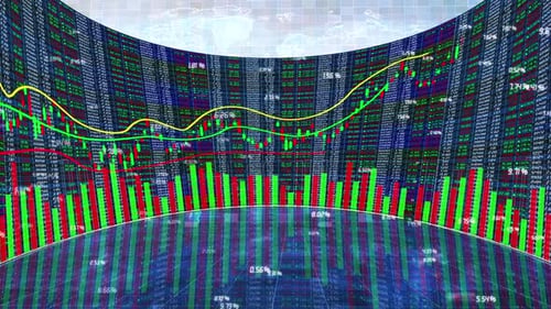 Stock Data And Price Change Chart