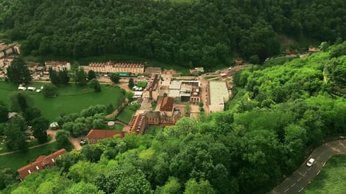 Uriage-les-Bains, dans le sud-est de la France