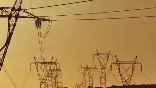 Electricity transportation with wires