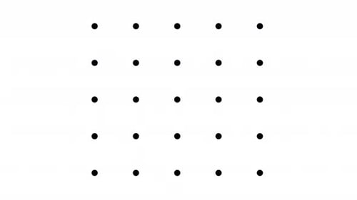Minimal Dot Grid Transition Reveal