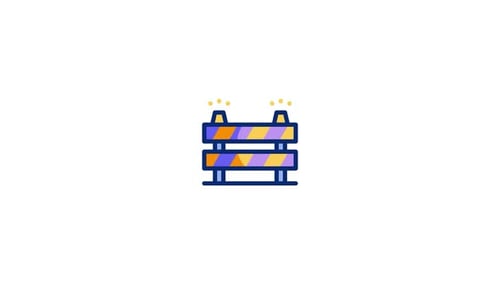Animiertes Symbol in der Bauphase