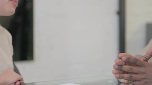 Close up of Hand Shake after Meeting