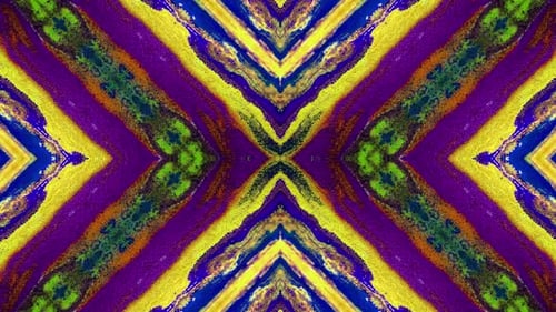 Colorful Abstract Psychedelic Symmetric Morphing Background Loop