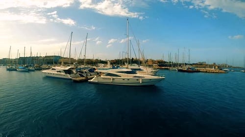 Msida Yacht Marine View From Bay