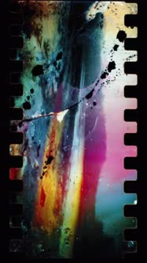 Super 8 Film Overlay Noise Dirt Vintage 8Mm Frame and Texture Nostalgic Video Effect