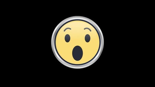 Emoji Wow Alpha Channel